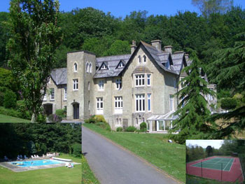 self-catering with swimming pool in Devon