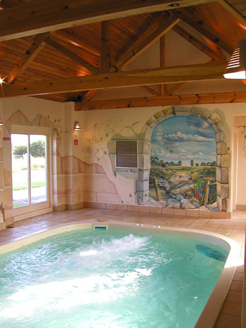 hen party swimming pool