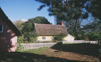 thatched cottage