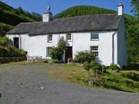 cottage open fire wales