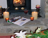 luxury cottage open fire