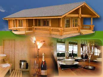 log cabins self-catering
