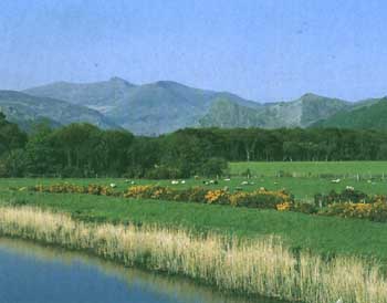 East view from Llandendigaid, Snowdonia National Park, north Wales