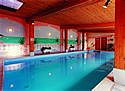 Heated indoor pool at Longcombe Cottages near Totnes, Devon