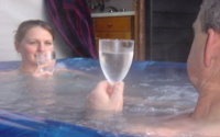 cottage suffolk hot tub