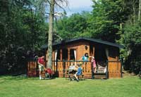 self catering pine lodges