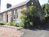secluded cottage near Edinburgh Scotland