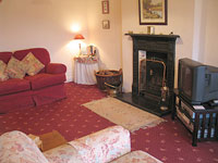 cottage with an open fire, great bird watching area