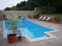 large self catering house with pool Ireland