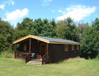 stay in a timber lodge for a peaceful Christmas and New Year