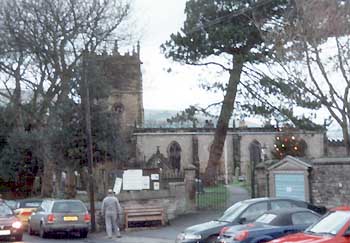 St. Edmunds Church in the centre of Castleton