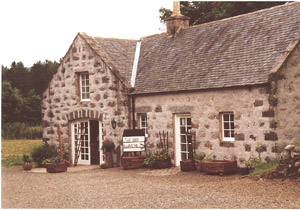 Boorachie or arts and crafts shop near Crathes Castle Royal Deeside
