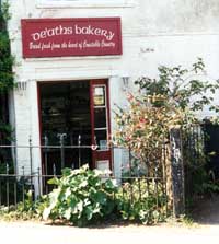 De'ath's Bakery in the centre of the village of East Bergholt