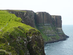 Cliffs near Staffin on Skye