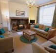 Sitting room with wood burning stove