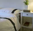 holiday cottage Mersea with 2 double and one single bedroom optional cot
