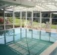 selfcatering holiday house to rent with indoor heated swimming pool