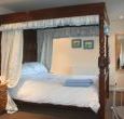 A kingsize bed ensures a good night's sleep