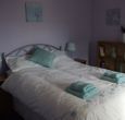 Main bedroom with views over the surrounding coutryside