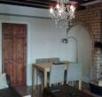 Dining table in the living room