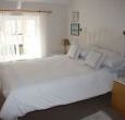 One of the bedrooms at Spring Cottage