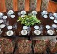 Fabulous setting for dining with friends