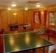 self-catering games room table tennis