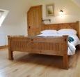 Master bedroom with King sized bed