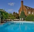 self catering mansion with pool Surrey