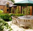 large barn conversion in rural Somerset setting