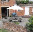 Somerset self-catering cottage - patio