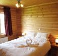 luxury self catering log cabins Somerset