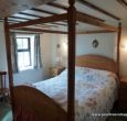 self-catering country cottage with a four poster bed