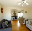 Modern decor in coastal cottage Kent