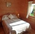 The Barn Owl and Kingfisher log cabins