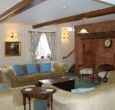 very large lounge with ingelnook