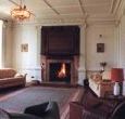 large mansion in wales with open fire