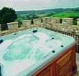 large country house Devon with pool and hot tub