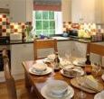 Beautifully appointed kitchen in this country cottage