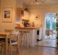 Open-plan dining-room, kitchen & conservatory