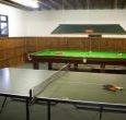 self-catering snooker table games room