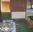 holiday cottage with games room and swimming pool