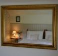 One of the double bedrooms in the cottages