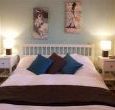 York self-catering, Well appointed double bedroom with flat screen TV