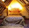 The bedroom.