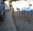 holiday cottage near sea in Wales with patio