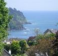 River dart Estuary Views From Longbow Barns Gardens.