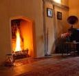 holiday cottage log fire Suffolk