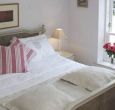 An ultra-comfy, super kingsized bed guarantee a good night sleep