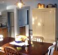 A good sized kitchen large Gas and electric Hob, double fridge, dishwasher and fully equipped utility room